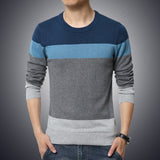 Suéter casual a rayas. Suéter para hombre.