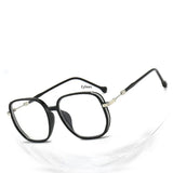 jf Vintage Square Metal Glitter Frame Reading Glasses Women Fashion Optical Eyewear Anti-blue Light Presbyopia Eyeglasses