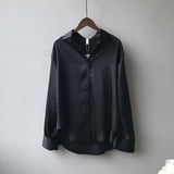 Camisa de seda. Blusa elegante (solo 50 en promo) 65% off