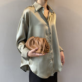 Camisa de seda. Blusa elegante (solo 50 en promo) 65% off