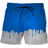 Scrawl 3D Print Beach Shorts Men Women Abstract Art Cool Short Pants Summer Casual Comforts Skateboard Shorts Sport Swim Trunks