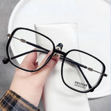jf Vintage Square Metal Glitter Frame Reading Glasses Women Fashion Optical Eyewear Anti-blue Light Presbyopia Eyeglasses