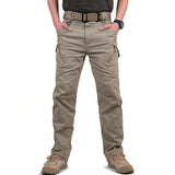 Pantalones tácticos para hombre. Pantalones Cargo con múltiples bolsillos.