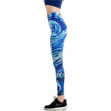 Leggins Calzas Mujer Chica print 3d Ocasional Divertidos Fitness  IN-KEBG Original
