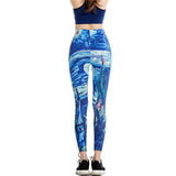 Leggins Calzas Mujer Chica print 3d Ocasional Divertidos Fitness  IN-KEBG Original