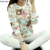 Polera Estampado Animales Infantil Flores Dibujos Mujer Dama Comodo Casual Dulce Varios Motivos