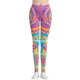 Leggins Calzas Mujer Chica print 3d Ocasional Divertidos Fitness  IN-KEBG Original
