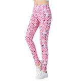 Leggins Calzas Mujer Chica print 3d Ocasional Divertidos Fitness  IN-KEBG Original
