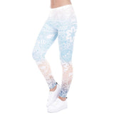 Leggins Calzas Mujer Chica print 3d Ocasional Divertidos Fitness  IN-KEBG Original