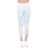 Leggins Calzas Mujer Chica print 3d Ocasional Divertidos Fitness  IN-KEBG Original