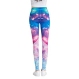 Leggins Calzas Mujer Chica print 3d Ocasional Divertidos Fitness  IN-KEBG Original