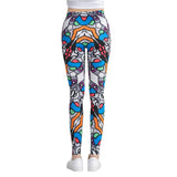 Leggins Calzas Mujer Chica print 3d Ocasional Divertidos Fitness  IN-KEBG Original