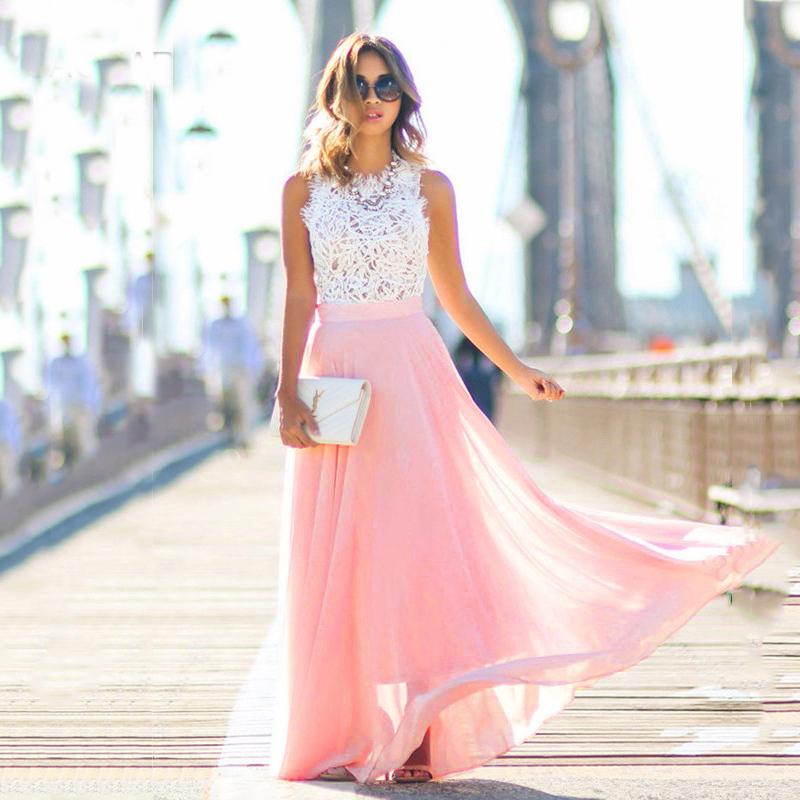 Vestido Largo Mujer Elegante Fiesta Verano Millefiori