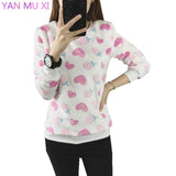 Polera Estampado Animales Infantil Flores Dibujos Mujer Dama Comodo Casual Dulce Varios Motivos