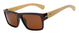 Lentes Gafas de Sol Polarizadas Hombres Vintage de Bambú Moda Sunglass Mujeres
