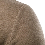 Sueter Cardigan Hombre Otoño Invierno Cuello V Manga Larga Tejido