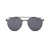Lentes de Sol Mujer Coloreados Fashion Redondos con Armazon Metal