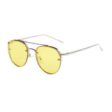 Lentes de Sol Mujer Coloreados Fashion Redondos con Armazon Metal