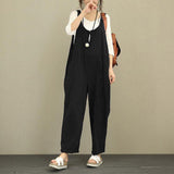 Pantalon Jardinero Mujer Dama Casual Comodo Sueltos