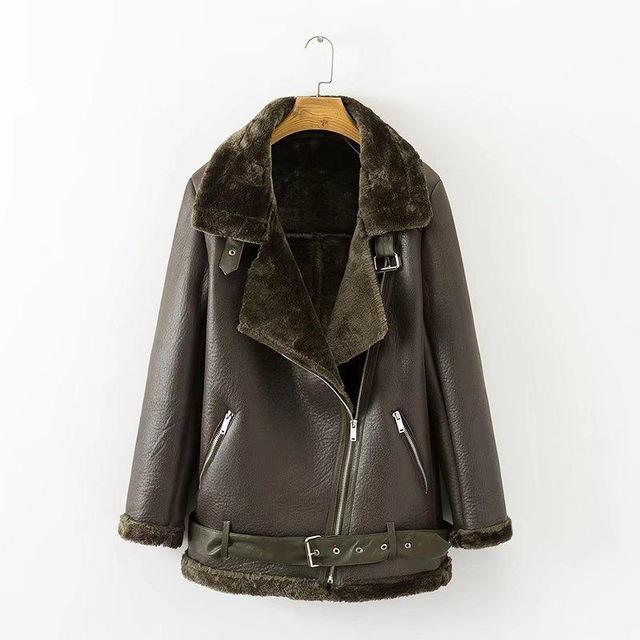  GGleaf Abrigo de invierno grueso para mujer, chaqueta