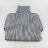 Sueter Cuello Tortuga Varios Colores Otoño Invierno Elastico Tejido Mujer Dama