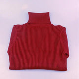 Sueter Cuello Tortuga Varios Colores Otoño Invierno Elastico Tejido Mujer Dama