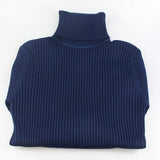 Sueter Cuello Tortuga Varios Colores Otoño Invierno Elastico Tejido Mujer Dama