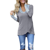 Sudadera Bicolor Mujer Polera Blusa Cuello O Franjas Casual Deportiva