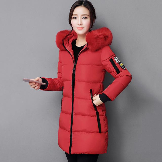 Aliexpress.com: Comprar Campera Mujer Invierno 2015 abrigo de Invierno  mujeres moda chaqueta…