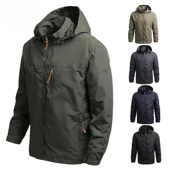 Campera Impermeable para Hombre – Estilo Urbano & Outdo