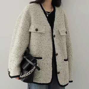 Cardigan Grueso Tejido