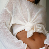 Suéter suelto elegante para mujer.