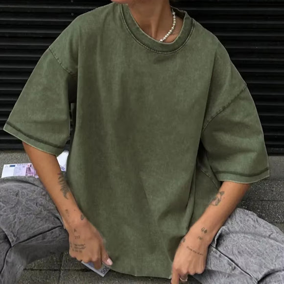 Remera Algodon Oversize Unisex Varios Colores