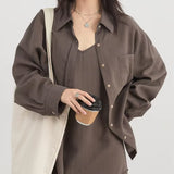 Conjunto Camisa y Vestido Largo Breteles