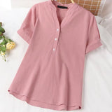 Camiseta con Botones Varios Colores