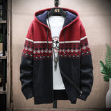 Campera Hoodie Invierno Tartan Unisex