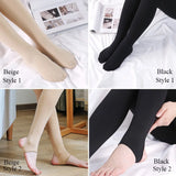 Compression Support Stockings Slimming Pantyhose Anti-fouling Inner Velvet Women Shapewear Tight Winter Spring Autumn