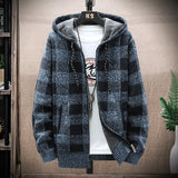 Campera Hoodie Invierno Tartan Unisex