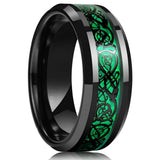 Anillo Dragon Celta - 21 Colores Acero Inoxidable
