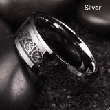 Anillo Dragon Celta - 21 Colores Acero Inoxidable