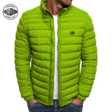 Campera Hombre Plumas Abrigada Casual Invierno