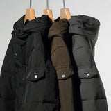 Campera parka de Pluma Hombre