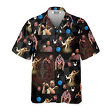 Camisa Unisex Hombre Estampado Flores Cartoons Anime Peliculas