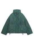 Campera Acolchada Cuello Alto