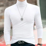 Sueter Elastico Hombre Cuello Tortuga