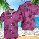 Camisa hawaiana para hombre. Camisa de playa con estampado de flores.