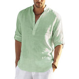 CAMISA LINO ALGODON CASUAL  (58% OFF !! - SÓLO 50 POR HOY)