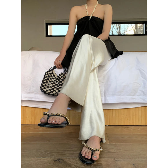 Pantalones Satin