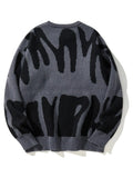 Sueter Tejido con patron bicolor unisex
