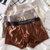 Pack de 3 Boxers tipo seda varios colores Hombre